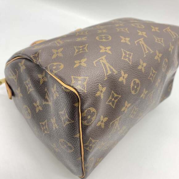LOUIS VUITTON Brown Monogram Speedy 25 Bag - Picture 5 of 13